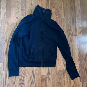 Hollister Double Zipper Collared Coat